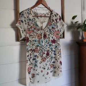 NEW Tempted Los Angeles Zippered Blouse S